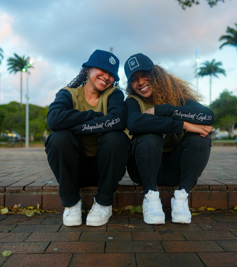 Sweat Vert Kaki & Noir