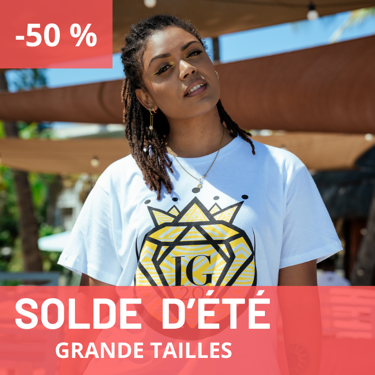 Grandes Tailles - Uvilu Jaune&Blanc