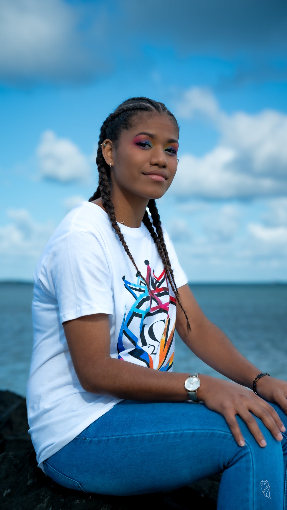 Tee-Shirt Iwaji - Blanc