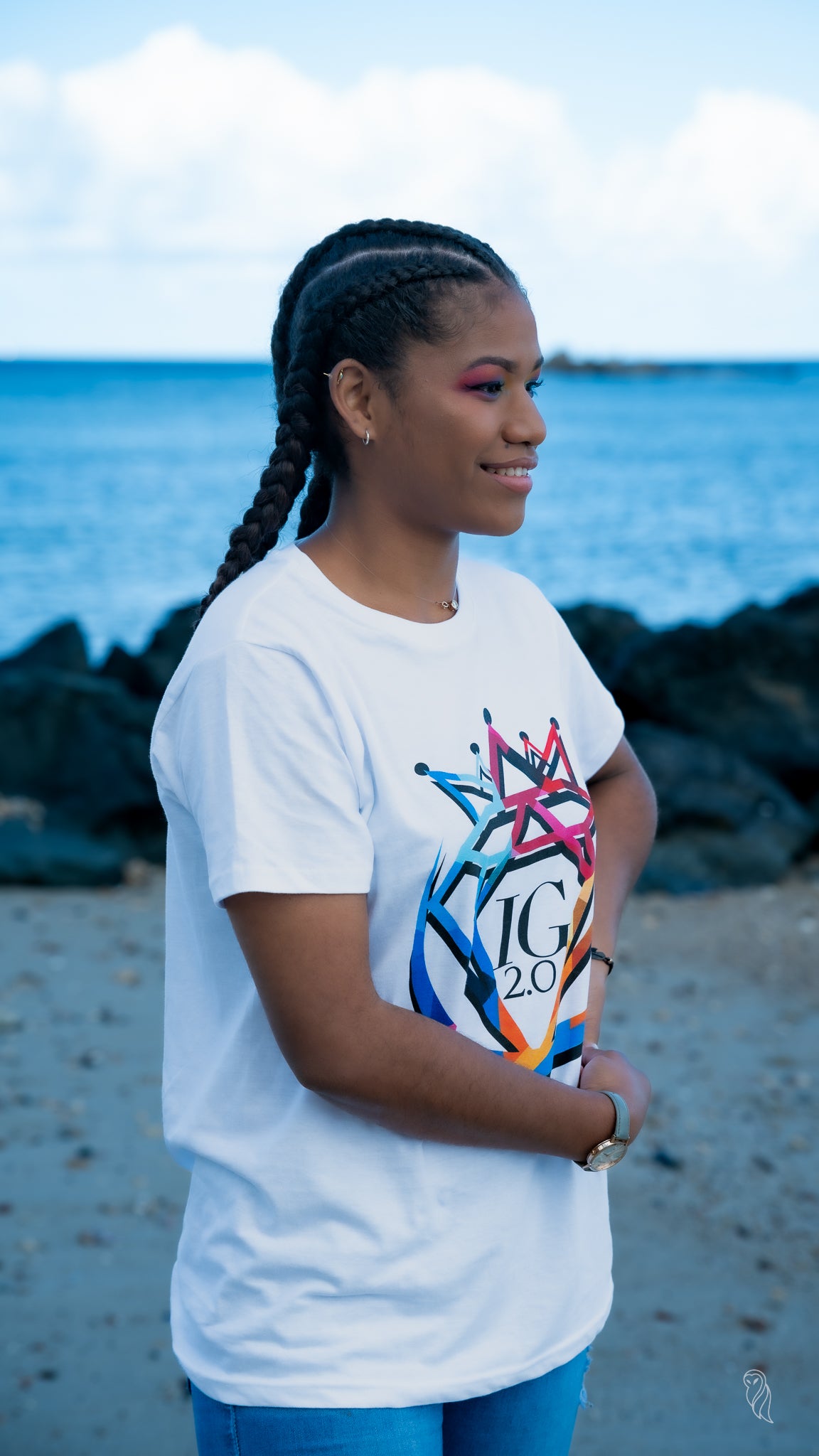 Tee-Shirt Iwaji - Blanc