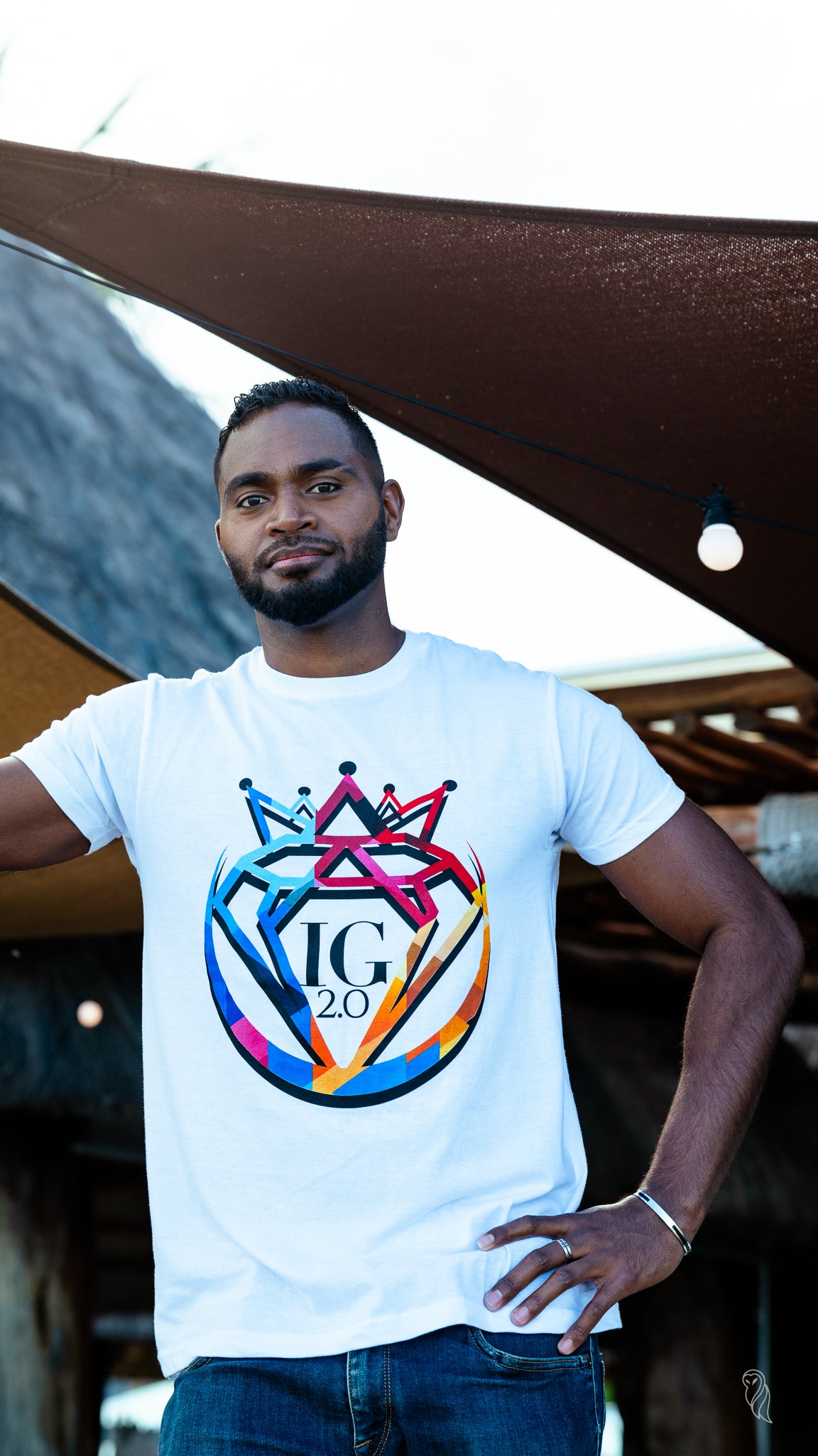Tee-Shirt Iwaji - Blanc