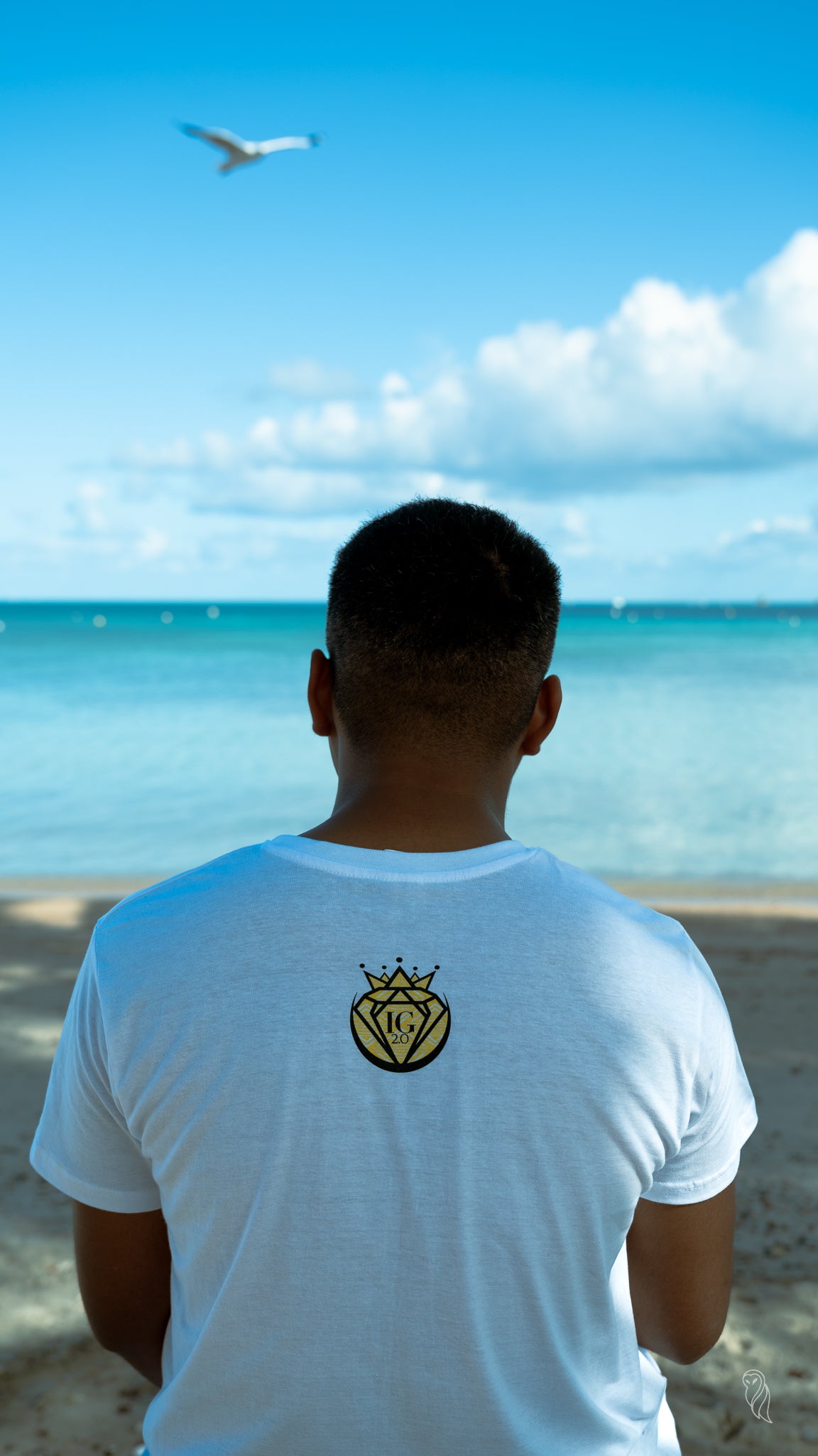Tee-Shirt Uvilu Jaune & Blanc