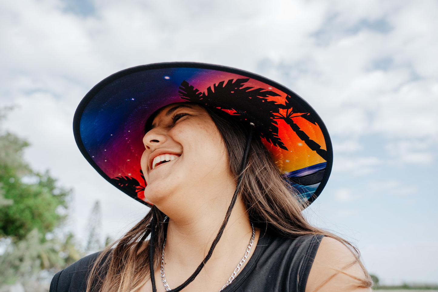 Chapeau de paille SUNSET