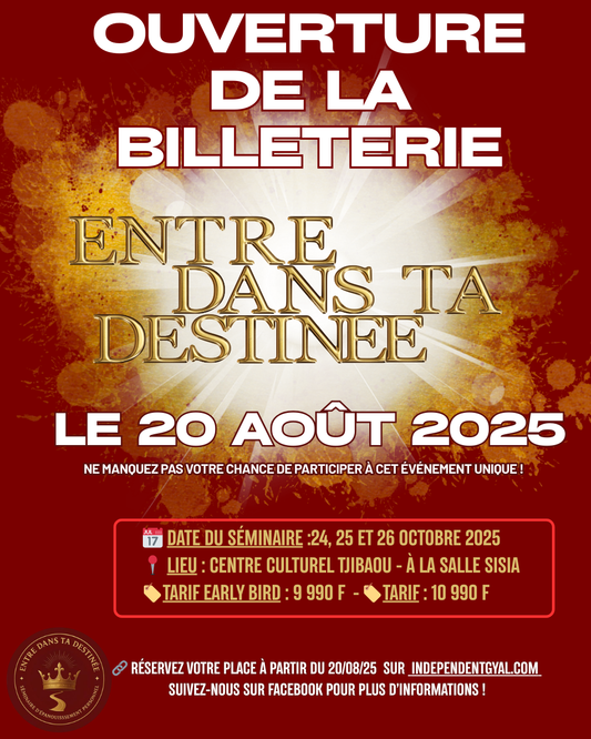 Séminaire "Entre dans ta destinée "